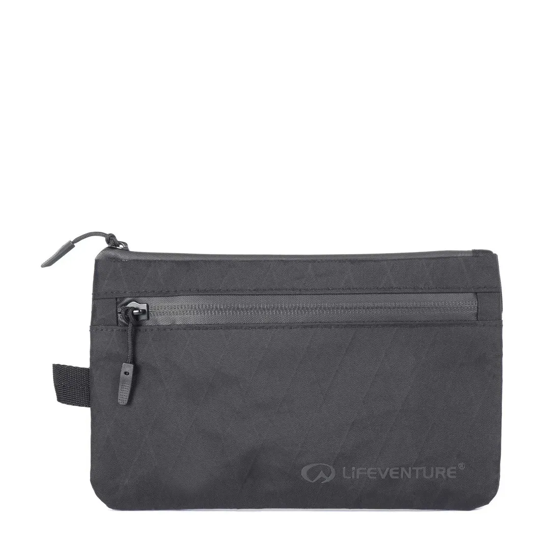 Lifeventure X-Pac Zip Pouch, Black Lifeventure X-Pac Zip Pouch, Black