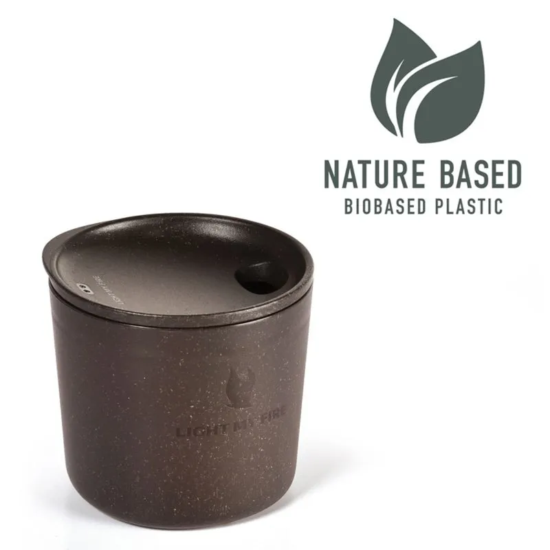 Light My Fire Mycup´n Lid Kort 4-pack 250ml, Nature, One Size Light My Fire Mycup´n Lid Kort 4-pack 250ml, Nature, One Size