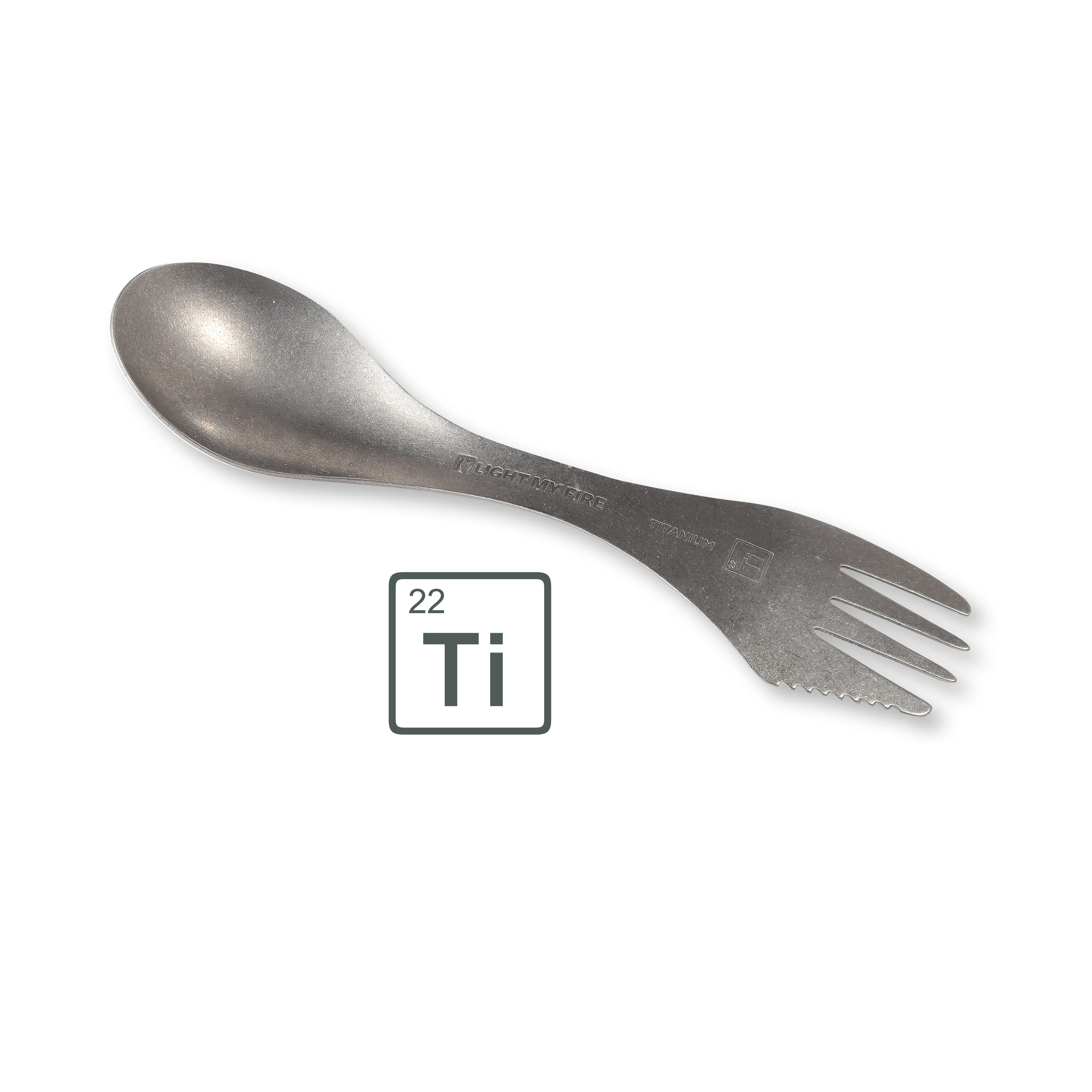 Light My Fire Spork, titanium, One Size
