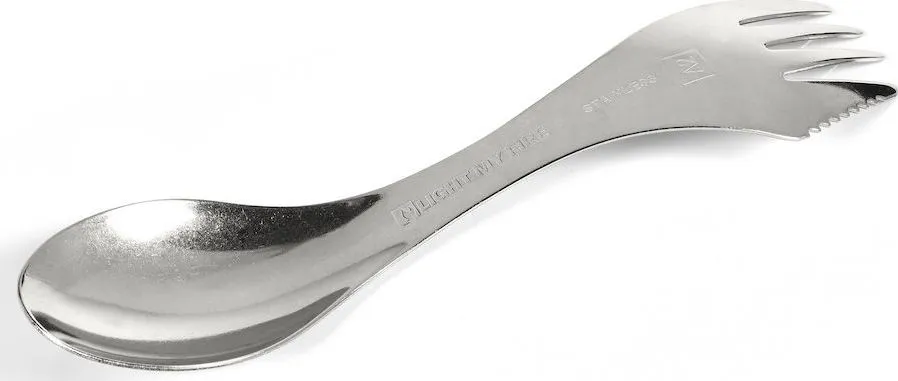 Light My Fire Swedish Spork, Stainless, One Size