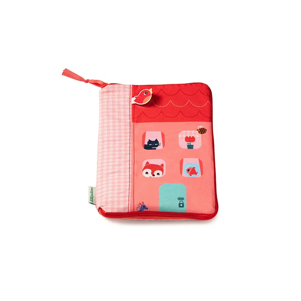 Lilliputiens Bosque Health Plånbok, Red, One Size
