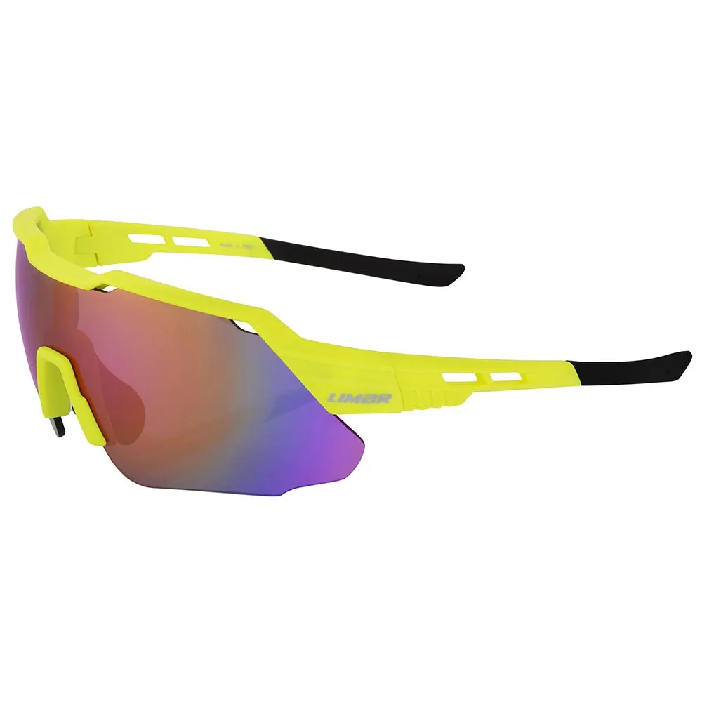Limar Kona Solglasögon, Matt yellow, Smoke Flash/CAT3
