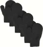 Lindberg Kids' Åsbro Magic Mitten 3-Pack, Black, 1-3Y