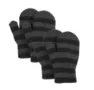 Lindberg Kids' Fjugesta Magic Mitten 2-Pack, Anthracite, 1-3Y