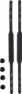 Lindberg Kids' Foot Straps Silicone, Black, One Size
