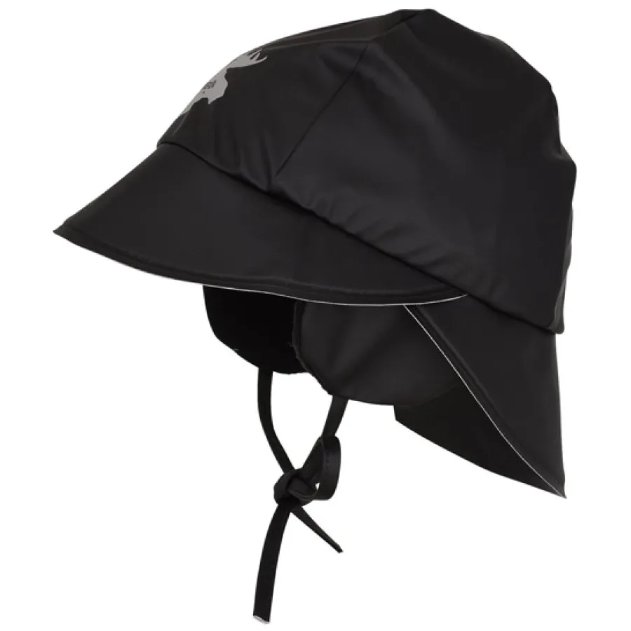 Lindberg Kids' Hjuvik Rain Hat, Black, 54 Lindberg Kids' Hjuvik Rain Hat, Black, 54