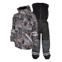 Lindberg Vattnadal Rain Set Fleece Anth-Black Lindberg Vattnadal Rain Set Fleece Anth-Black