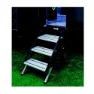 Lippert 3-stegs Stege, Black, 76.20cm