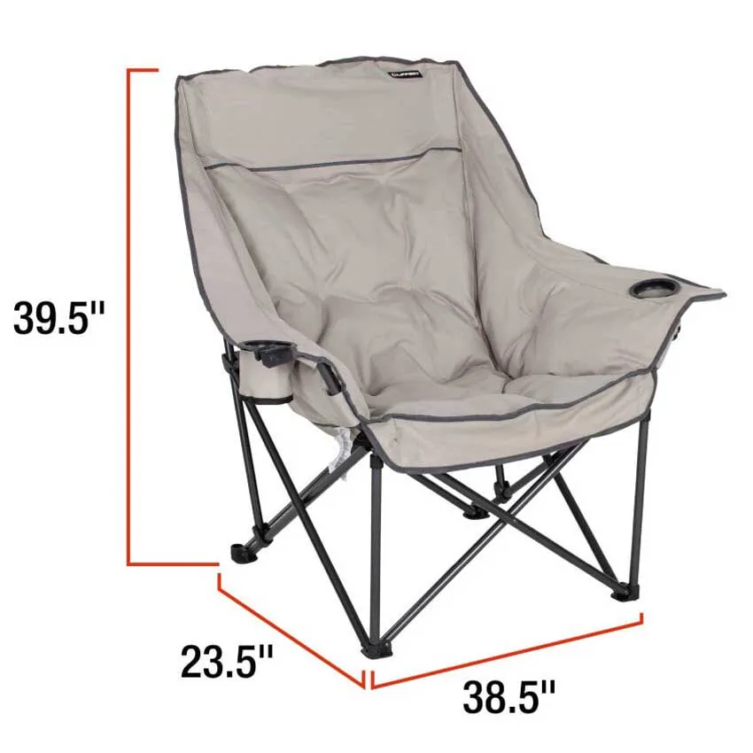 Lippert Big Bear Stol, Sand, 97.79 x 100.33 x 56.69cm