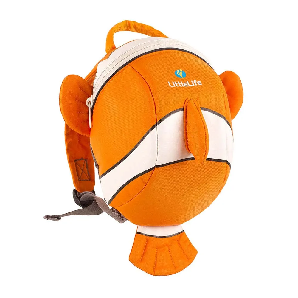 Littlelife Clownfish Animal 2l Ryggsäck, Orange / white