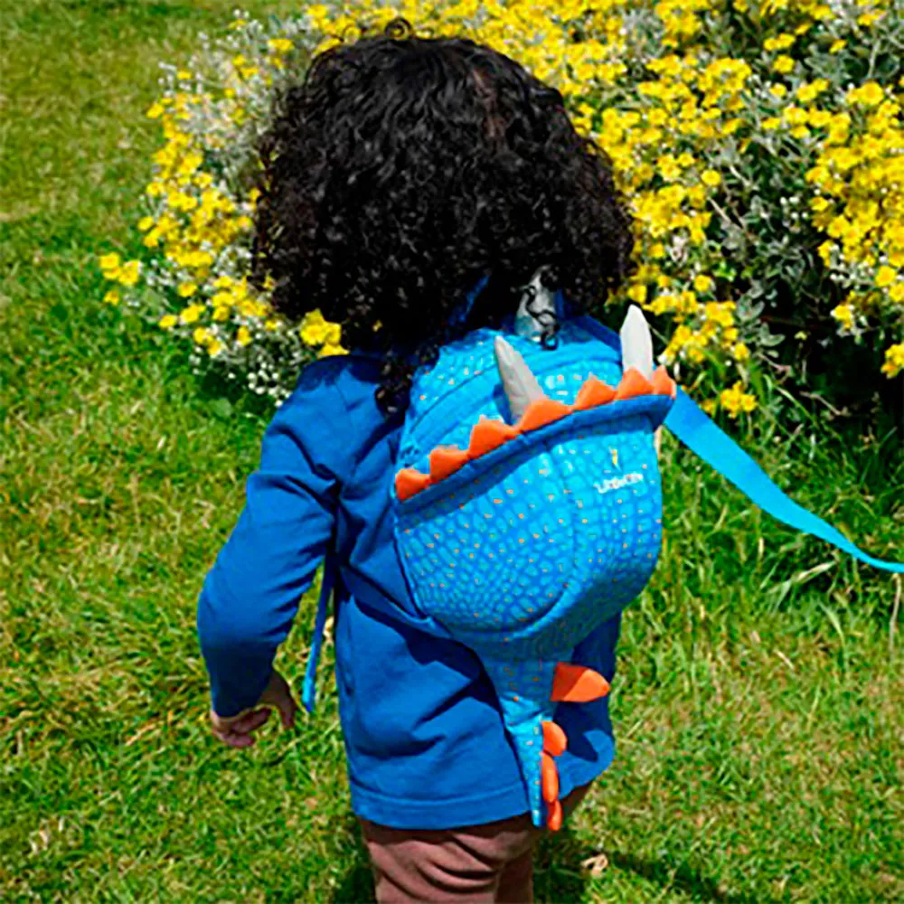 Littlelife Triceratops 2l Barnryggsäck, Blue / orange