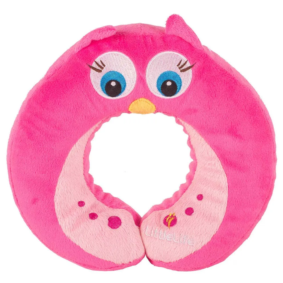 Littlelife Uggla Snooze Junior Kudde, Pink