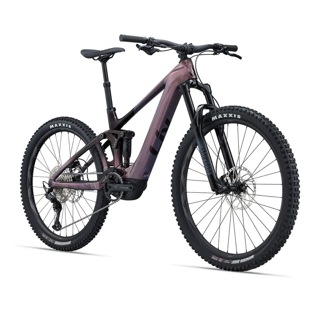 Liv Intrigue X Advanced E+ Elite 3 Syncdrive Pro2 29/27.5´´ Deore 2023 Elcykel Mtb, Mirage / cordovan, S, 400Wh