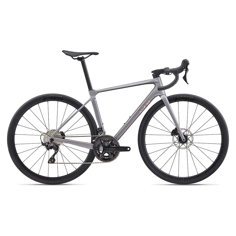 Liv Langma Advanced 2 Pro Compact 105 2026 Racercykel, Native grey