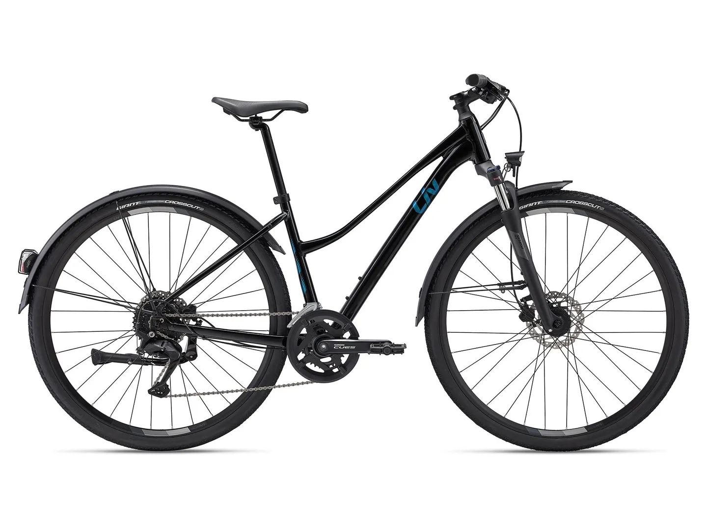 Liv Rove 3 Disc Hybridcykel, Silver, S