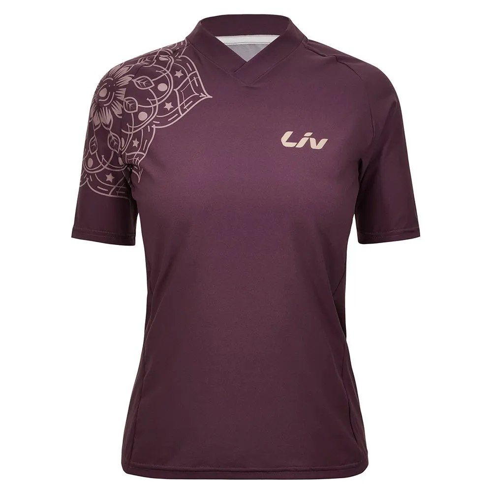Liv Rush Mandala Kortärmad Endurotröja