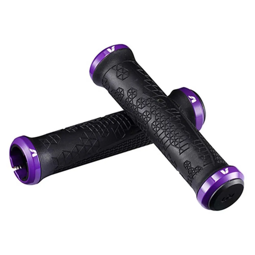 Liv Supera Double Styrehandtag, Black / purple, One Size