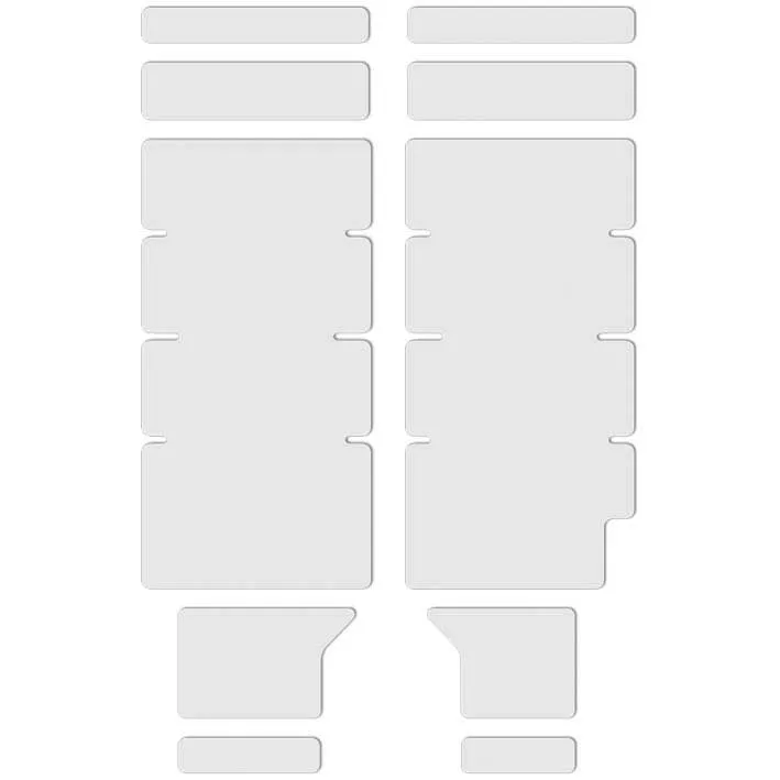 Lizard Skins Cbpds400 Gaffelskydd Klistermärken, Clear, One Size Lizard Skins Cbpds400 Gaffelskydd Klistermärken, Clear, One Size