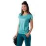 Löffler Finestone T-shirt Med Korta ärmar, Aquamarine