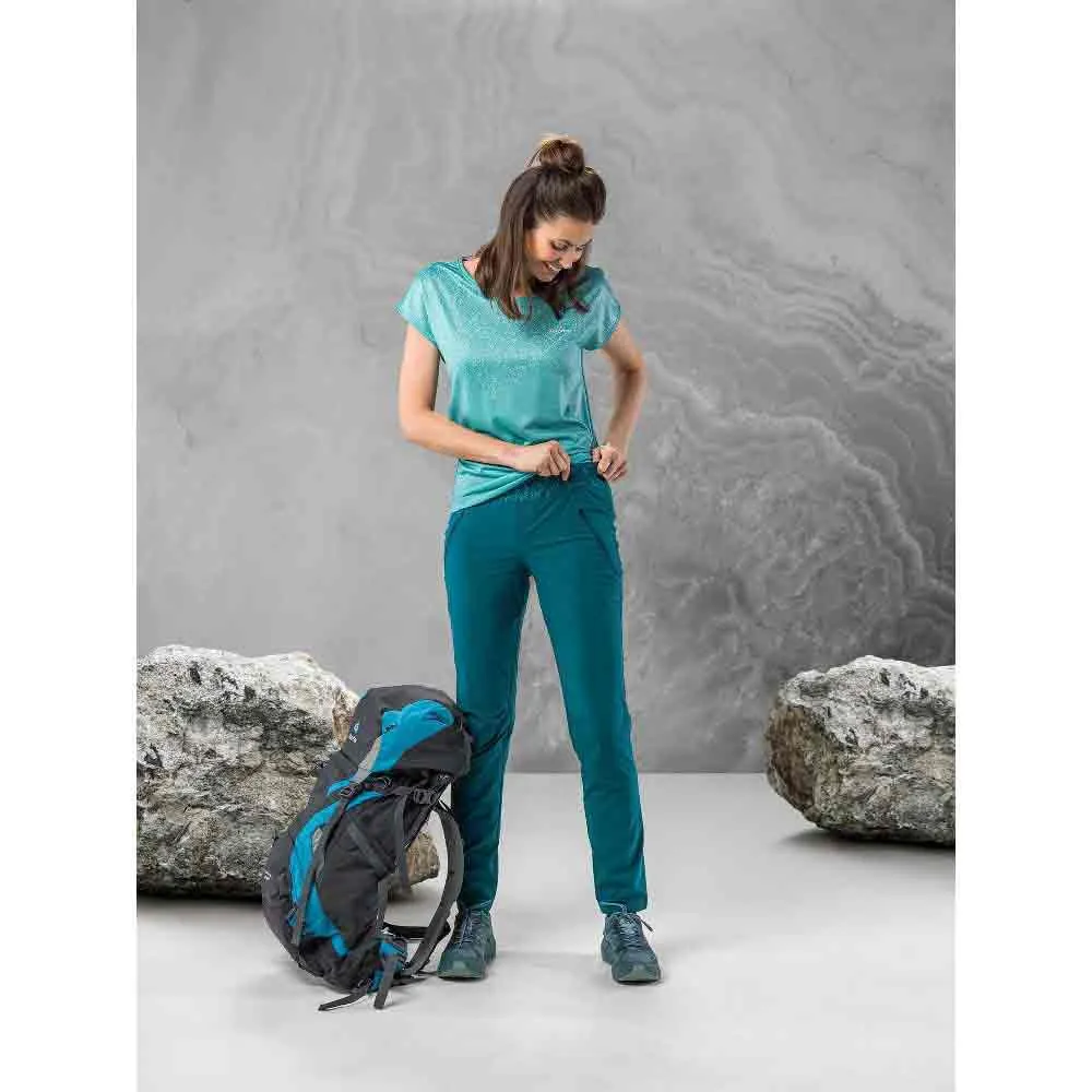 Löffler Finestone T-shirt Med Korta ärmar, Aquamarine