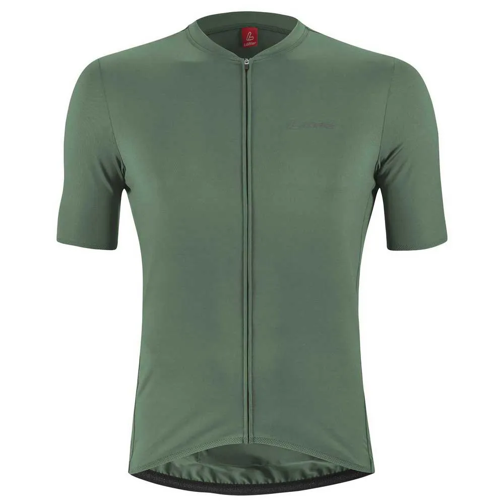 Löffler Full Zip Clear Mid Korta ärmar Cykeltröja