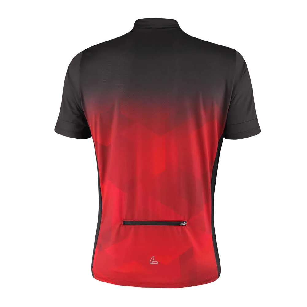 Löffler Full Zip Dome Korta ärmar Cykeltröja, Red, 50 Löffler Full Zip Dome Korta ärmar Cykeltröja, Red, 50