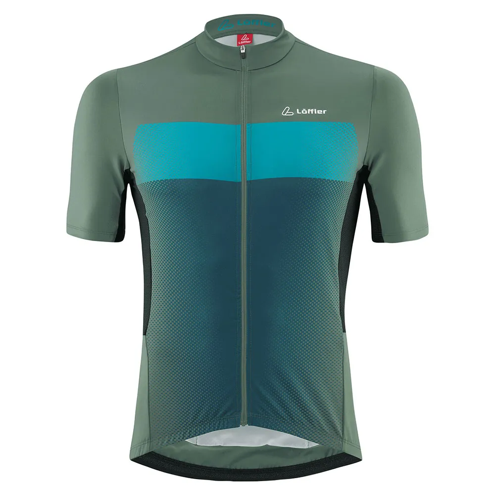 Löffler Full Zip Grady Mid Korta ärmar Cykeltröja