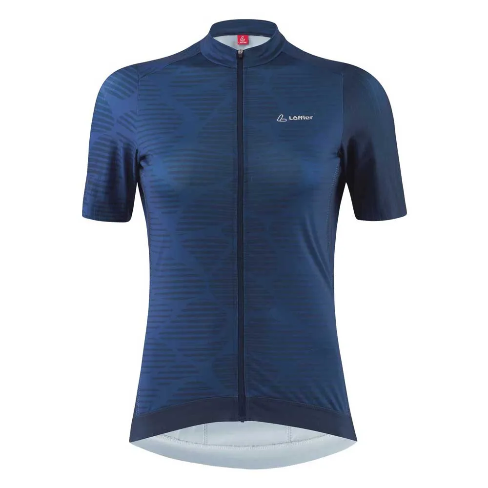 Löffler Full Zip Pearl Hotbond® Rf Korta ärmar Cykeltröja Löffler Full Zip Pearl Hotbond® Rf Korta ärmar Cykeltröja