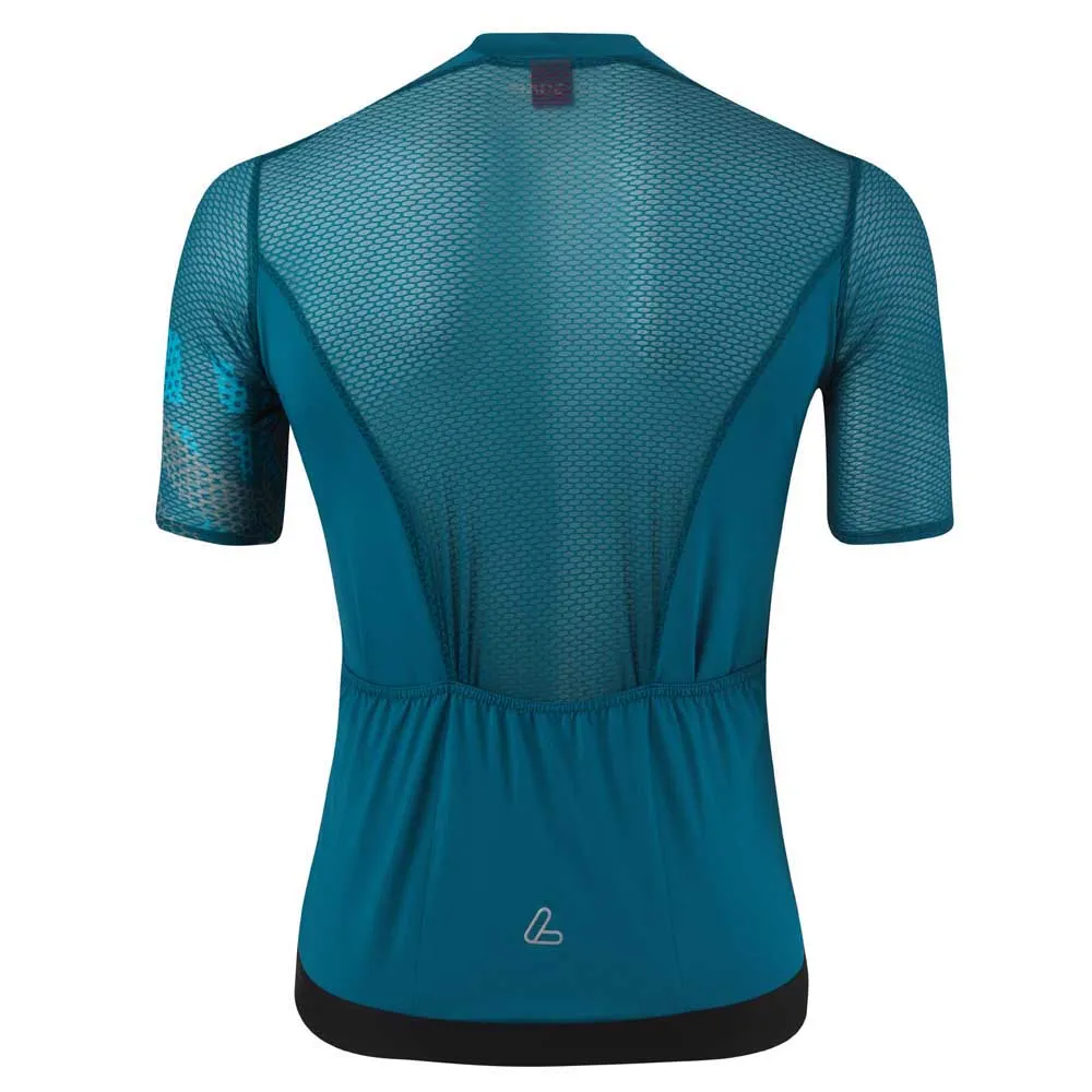 Löffler Full Zip Pow Air Korta ärmar Cykeltröja