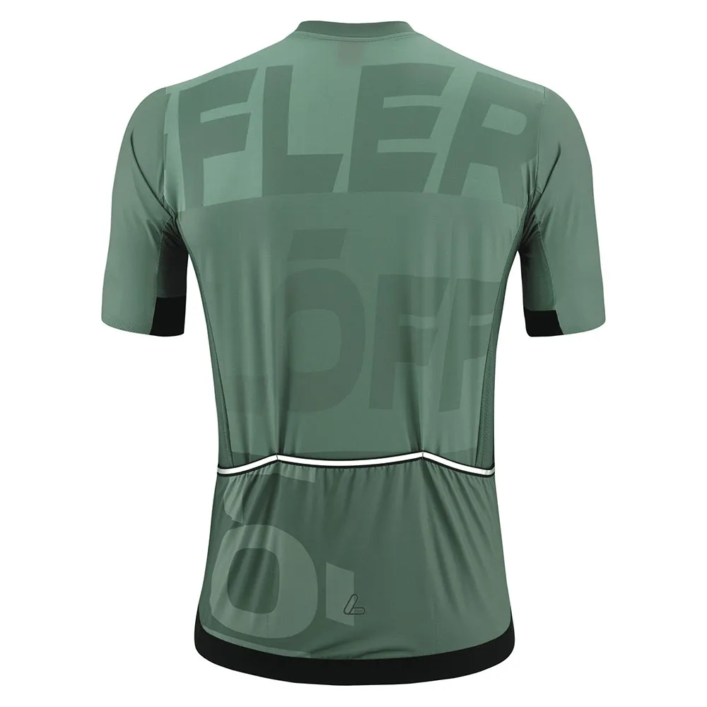 Löffler Full Zip Signature Mid Korta ärmar Cykeltröja