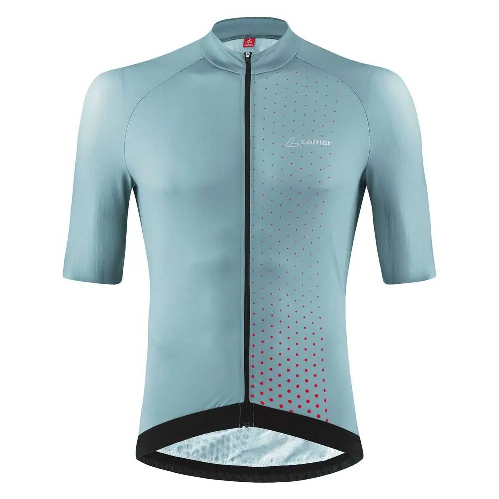 Löffler Full Zip Star Hotbond® Rf Korta ärmar Cykeltröja