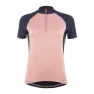 Löffler Half Zip Essence Mid Korta ärmar Cykeltröja, Rosanne, 40