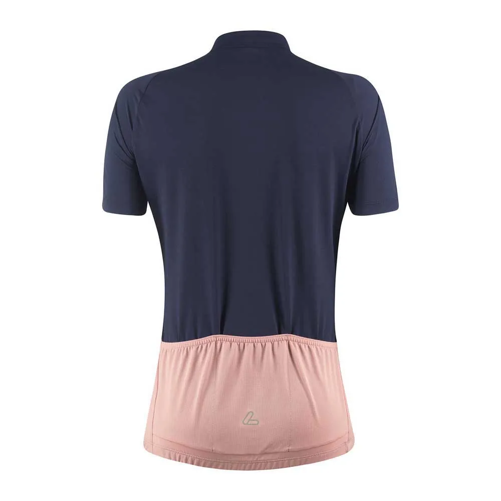 Löffler Half Zip Essence Mid Korta ärmar Cykeltröja, Rosanne, 40 Löffler Half Zip Essence Mid Korta ärmar Cykeltröja, Rosanne, 40