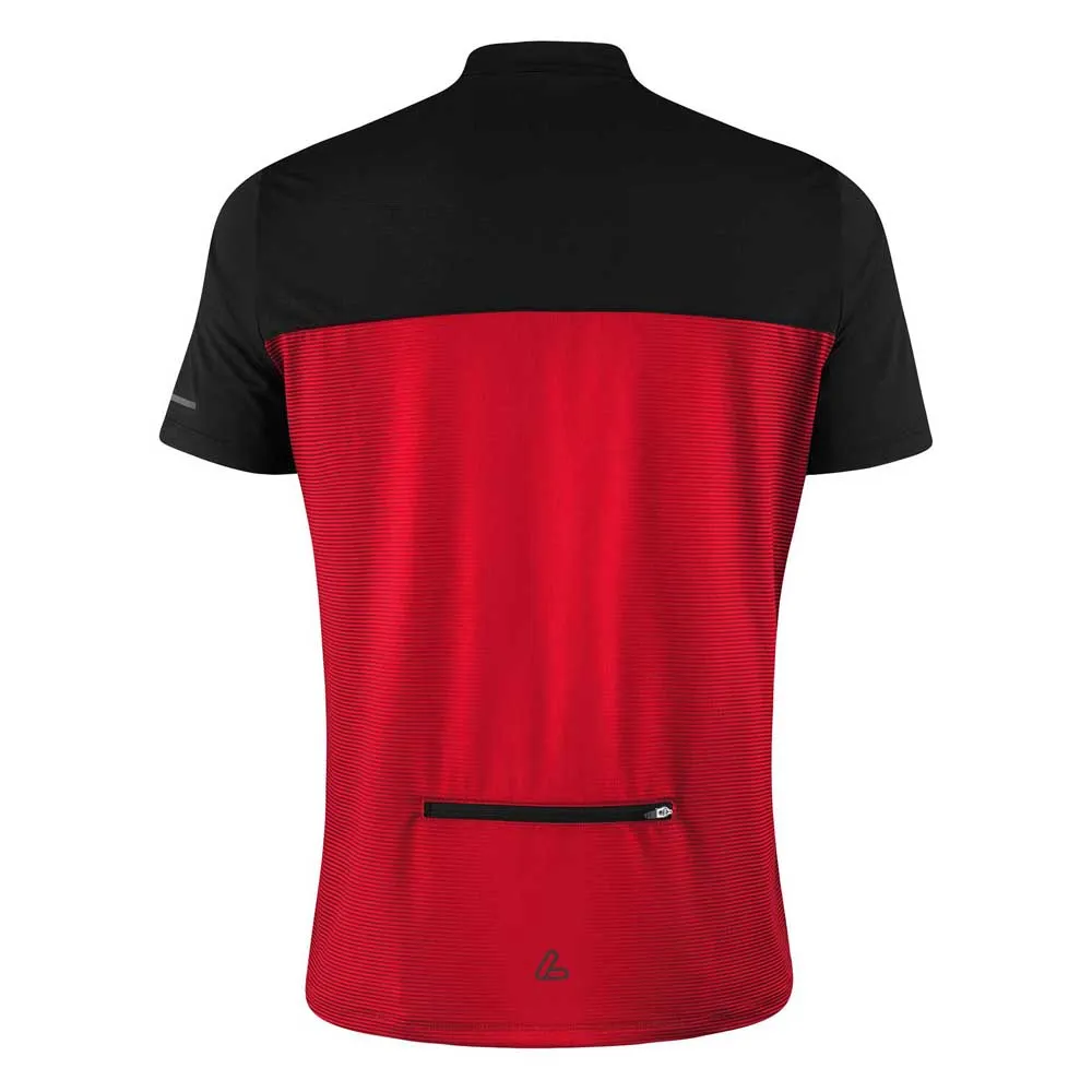 Löffler Half Zip Glow Korta ärmar Cykeltröja