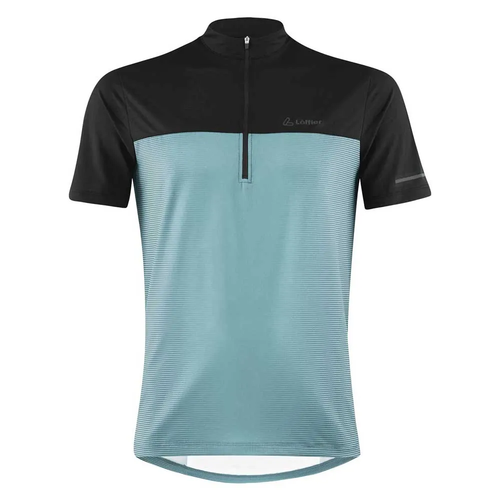 Löffler Half Zip Glow Korta ärmar Cykeltröja