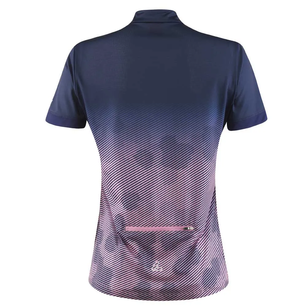 Löffler Half Zip Maja Korta ärmar Cykeltröja