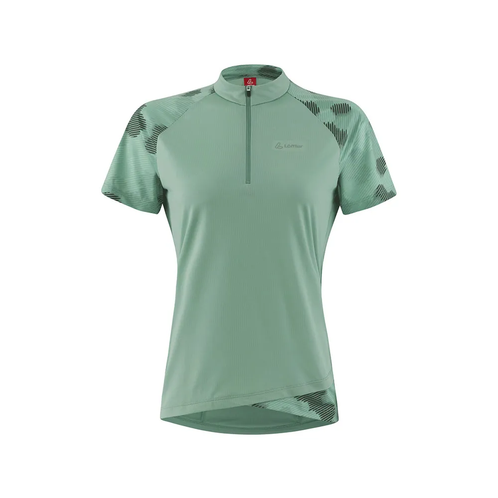 Löffler Half Zip Maja Rise Korta ärmar Cykeltröja Löffler Half Zip Maja Rise Korta ärmar Cykeltröja