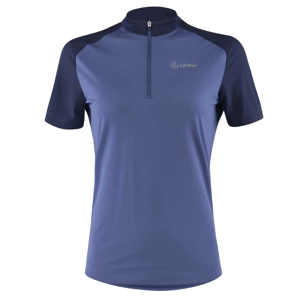 Löffler Half Zip Purana Korta ärmar Cykeltröja