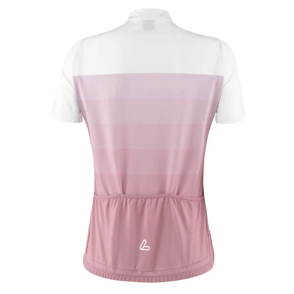 Löffler Half Zip Rainbow Mid Korta ärmar Cykeltröja