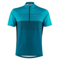 Löffler Half Zip Sparta Korta ärmar Cykeltröja