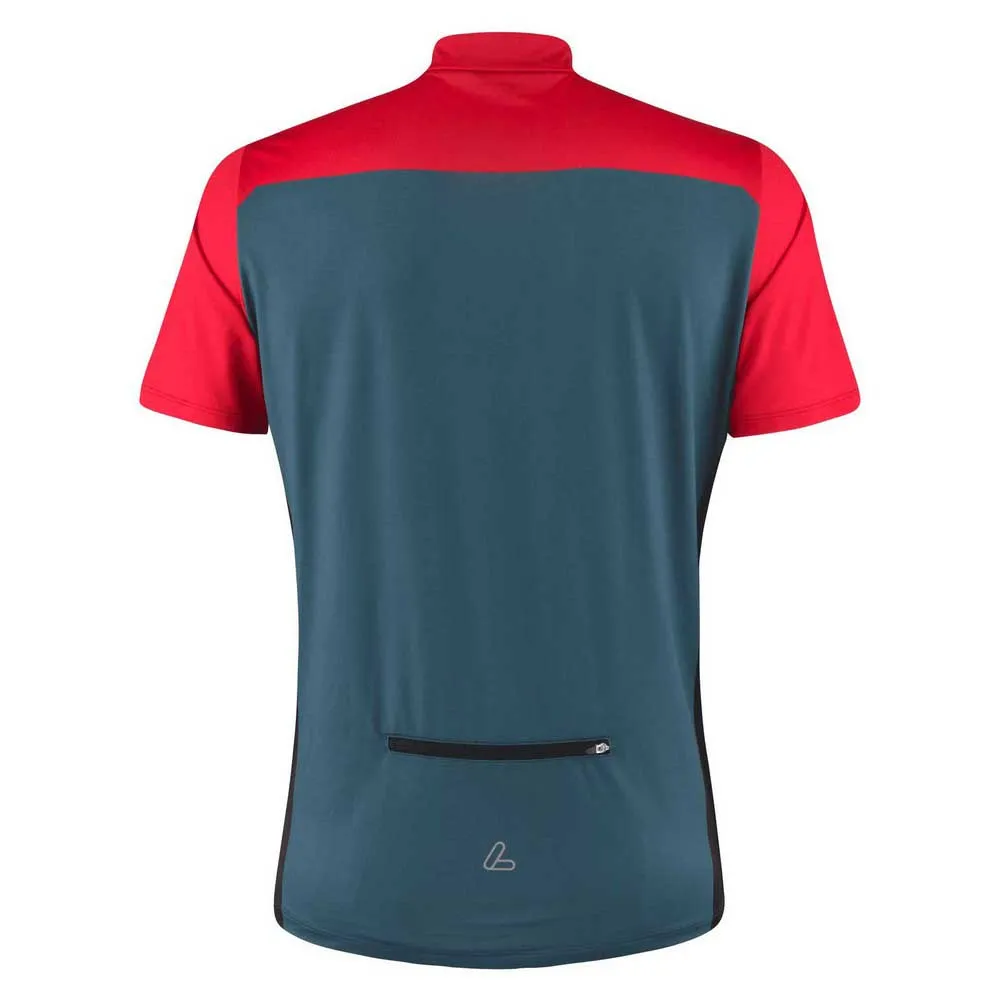 Löffler Half Zip Sparta Korta ärmar Cykeltröja