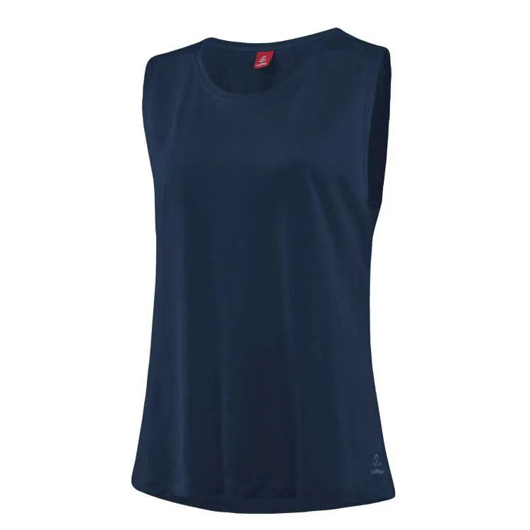 Löffler Loose Merino-tencel ärmlös T-shirt Löffler Loose Merino-tencel ärmlös T-shirt