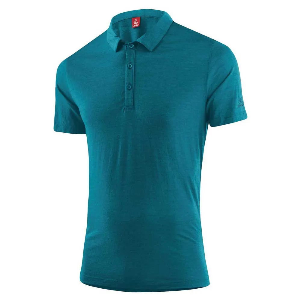 Löffler Merino Tencel Kortärmad Polotröja