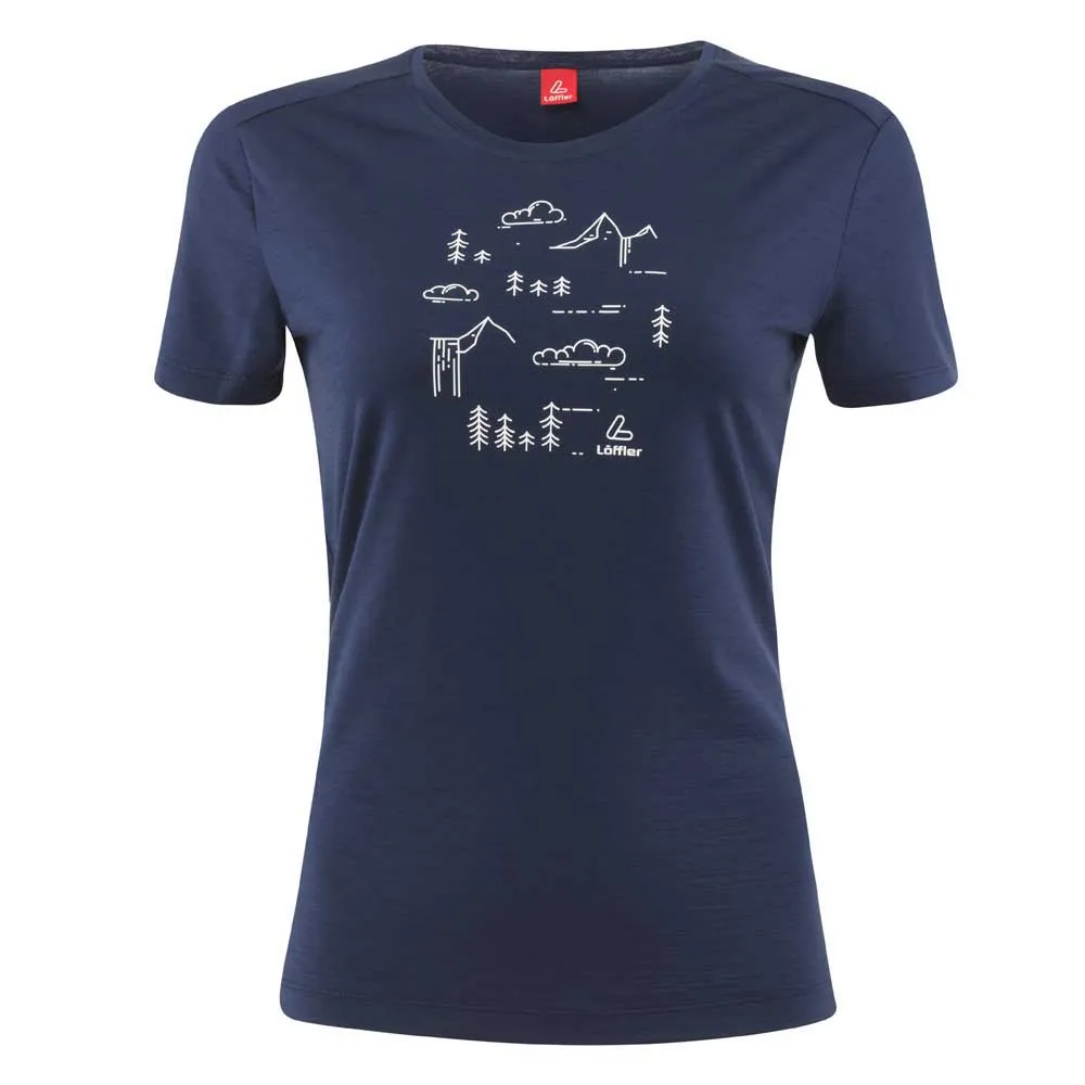 Löffler Nature Merino Light T-shirt Med Korta ärmar Löffler Nature Merino Light T-shirt Med Korta ärmar