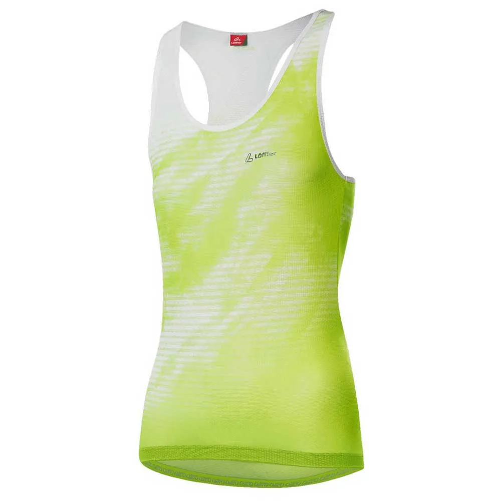 Löffler Racerback Aero ärmlös T-shirt, Light green, XS