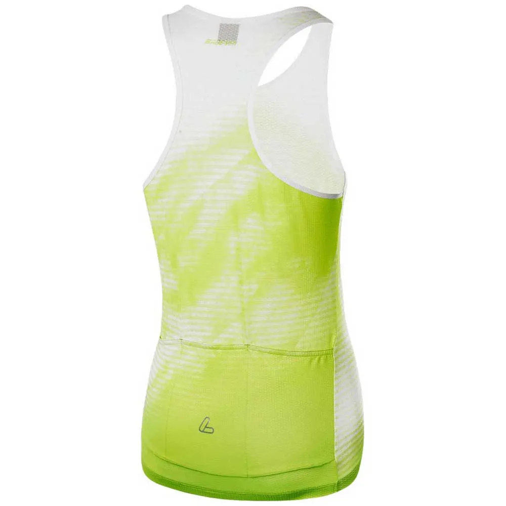 Löffler Racerback Aero ärmlös T-shirt, Light green, XS