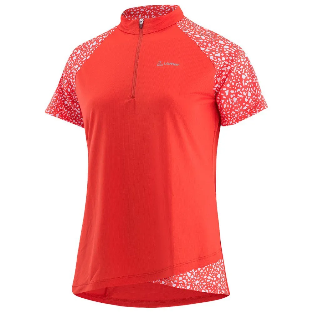 Löffler Rise 4.0 T-shirt Med Korta ärmar, Fire opal, 3XL