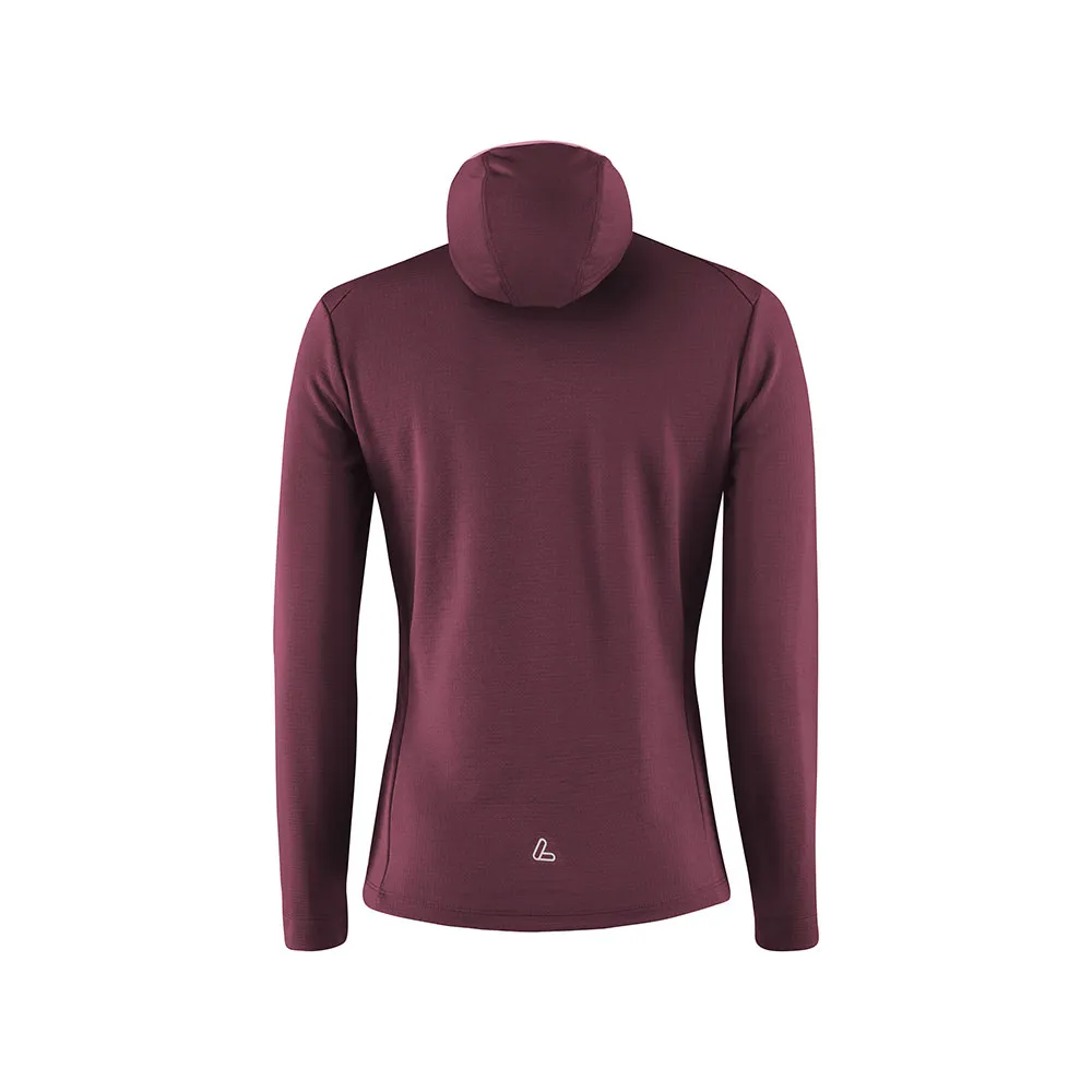 Löffler Tech-merino Jacka, Aubergine Löffler Tech-merino Jacka, Aubergine