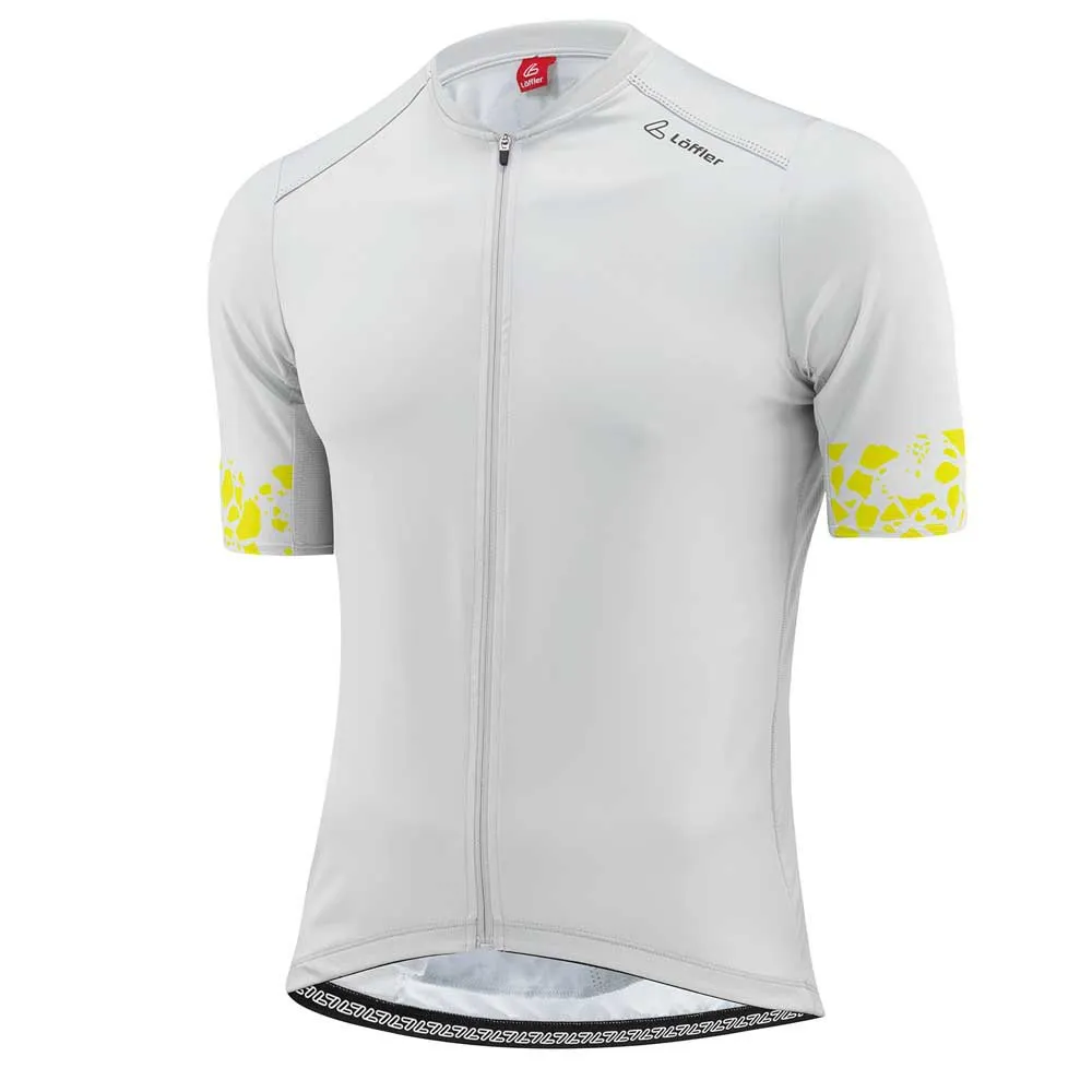Löffler Terra Hotbond® Rf Korta ärmar Cykeltröja, Silver grey, L