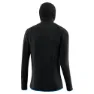 Löffler Transtex® Rib Fleecejacka Med Huva, Black / marin
